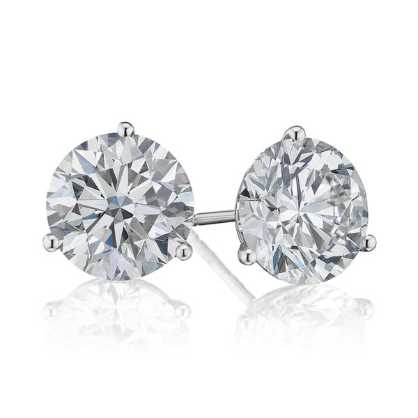 2.43ctw Diamond Stud Earrings