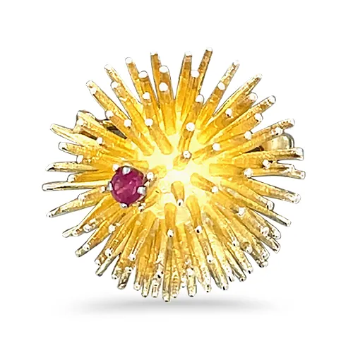 Sea Urchin Brooch
