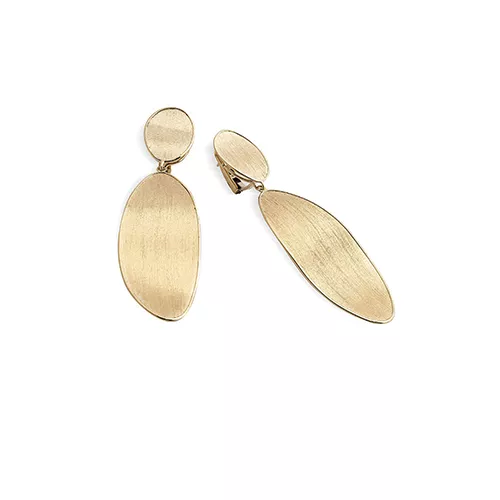 ELONGATED LUNARIA EARRINGS