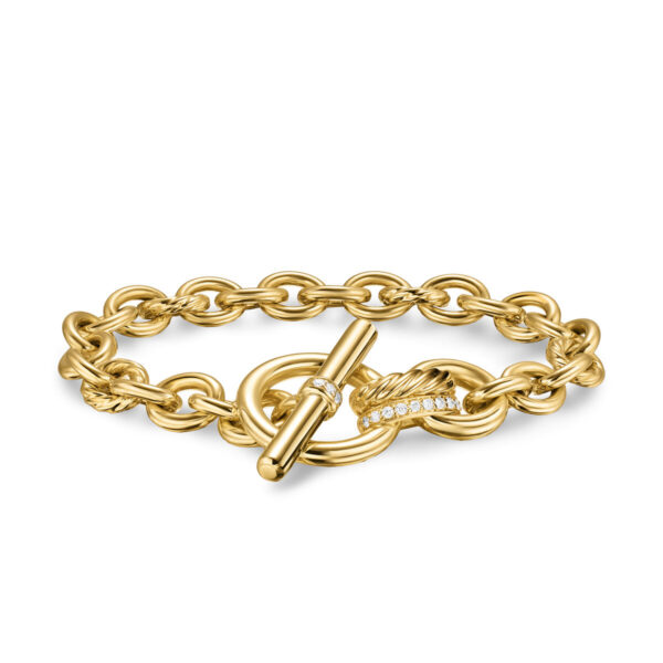 DY Mercer® Toggle Chain Bracelet in 18kt
