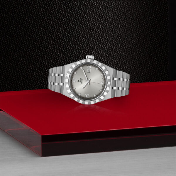 TUDOR Royal, 28mm Steel Case, Diamond-set Dial