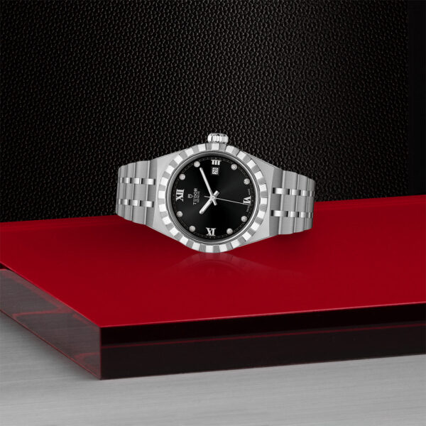 TUDOR Royal, 28mm Steel Case, Diamond-set Dial