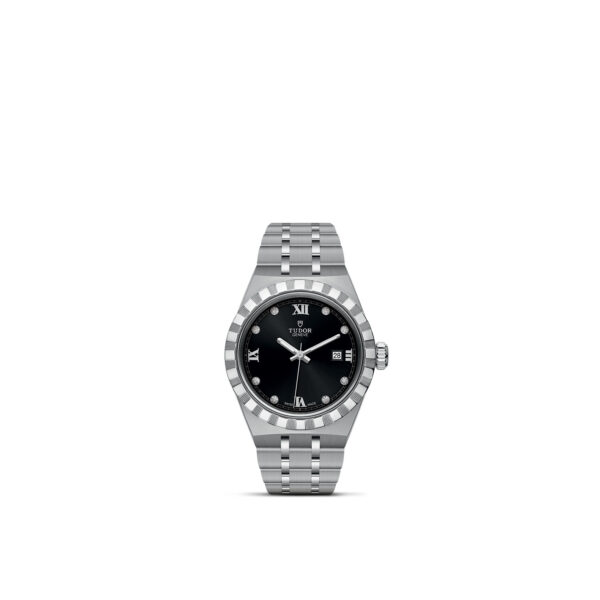 TUDOR Royal, 28mm Steel Case, Diamond-set Dial