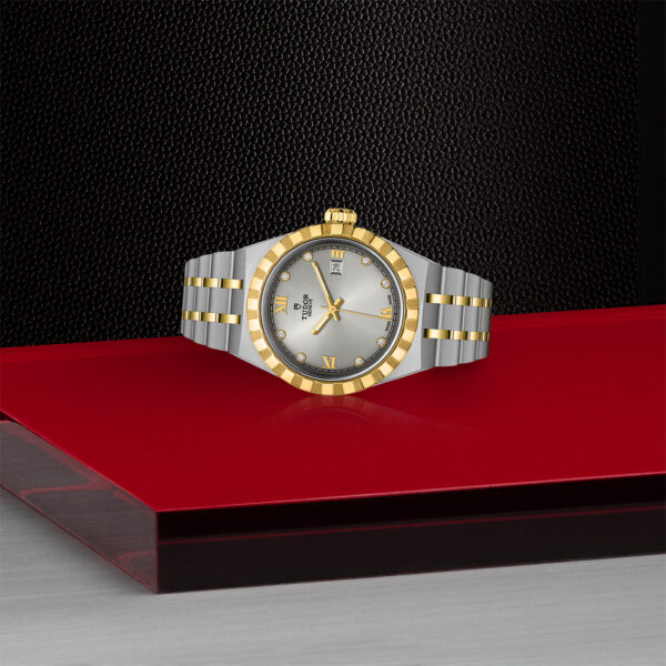 TUDOR Royal, 28mm Steel Case, Diamond-set Dial