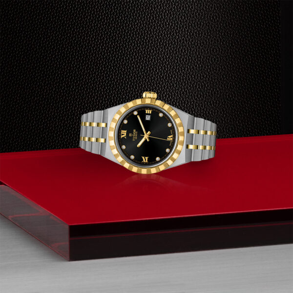TUDOR Royal, 28mm Steel Case, Diamond-set Dial