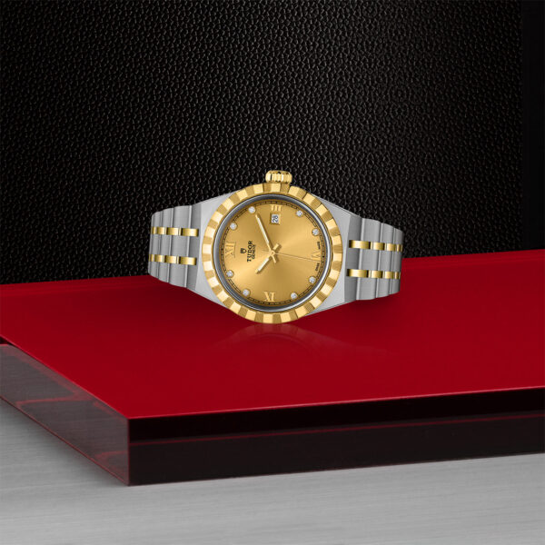 TUDOR Royal, 28mm Steel Case, Diamond-set Dial