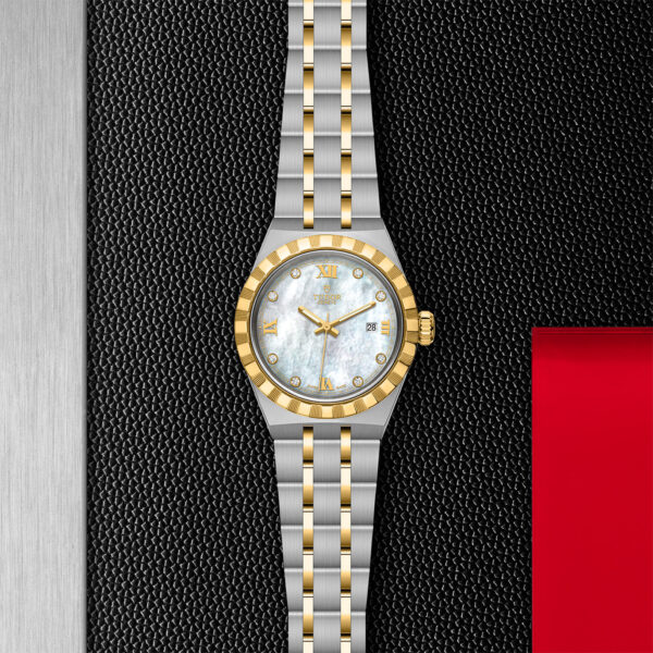 TUDOR Royal, 28mm Steel Case, Diamond-set Dial