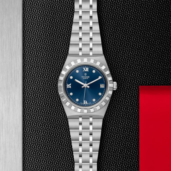 TUDOR Royal, 34mm Steel Case, Diamond-set Dial