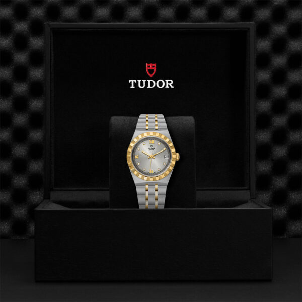 TUDOR Royal, 34mm Steel Case, Diamond-set Dial