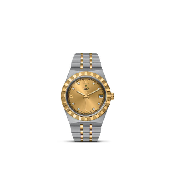 TUDOR Royal, 34mm Steel Case, Diamond-set Dial