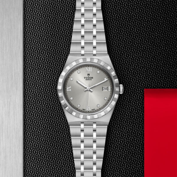 TUDOR Royal, 38mm Steel Case, Diamond-set Dial