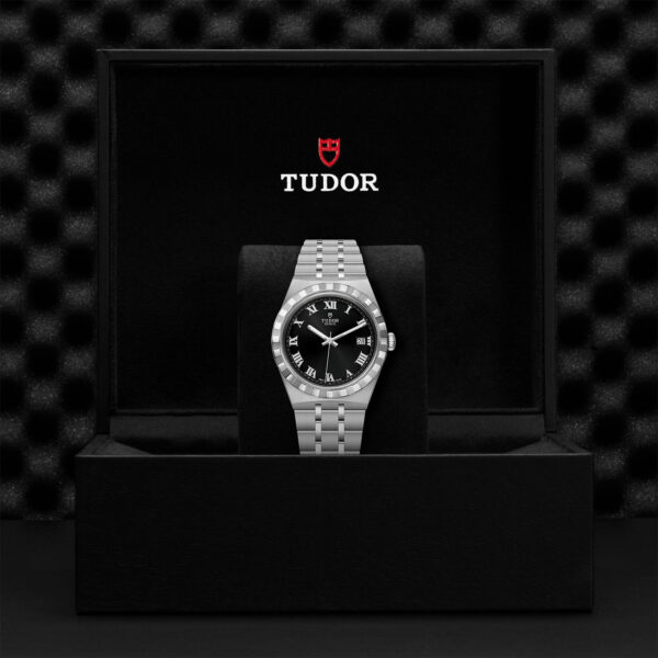 TUDOR Royal, 38mm Steel Case, Black Dial