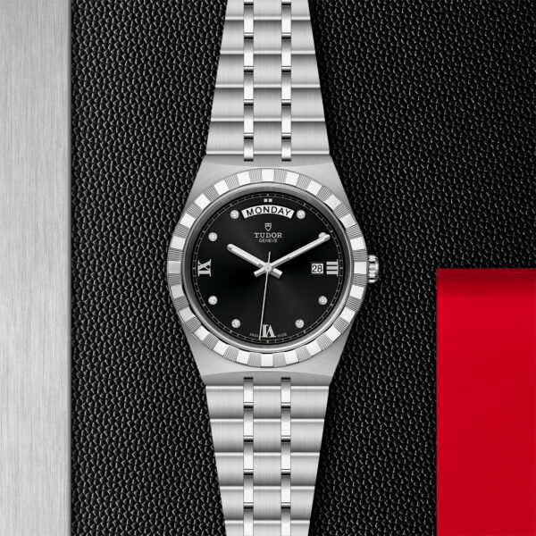 TUDOR Royal, 41mm Steel Case, Diamond-set Dial