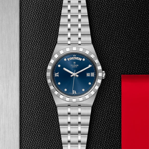 TUDOR Royal, 41mm Steel Case, Diamond-set Dial