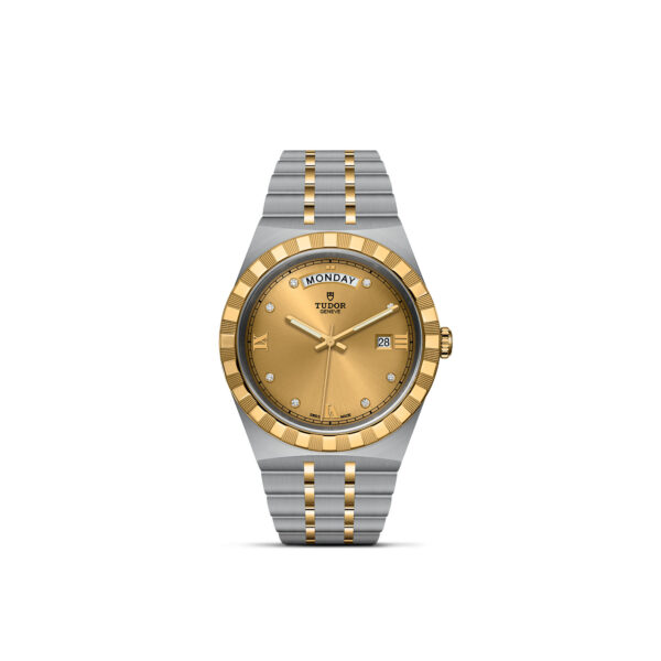 TUDOR Royal, 41mm Steel Case, Diamond-set Dial