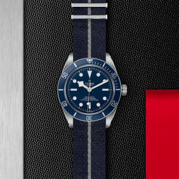 TUDOR Black Bay Fifty-Eight, 39 Mm Steel Case, Blue Fabric Strap