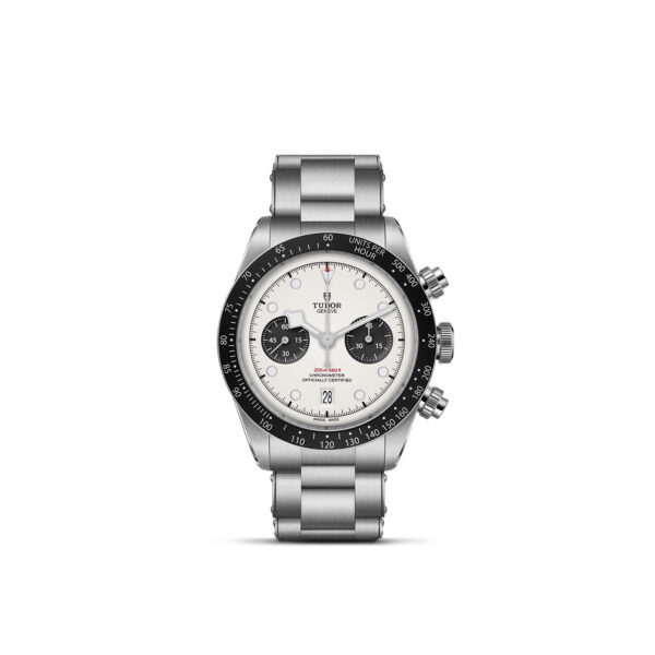 BLACK BAY CHRONO, 41mm steel case, Steel bracelet