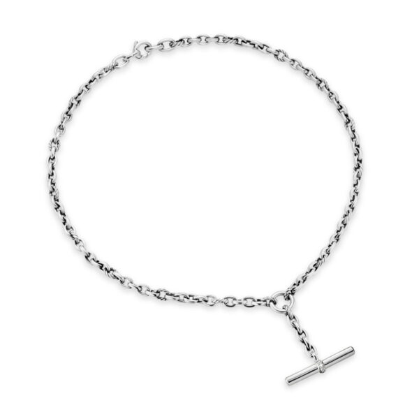 DY Mercer® Petite Toggle Chain Necklace in Sterling Silver