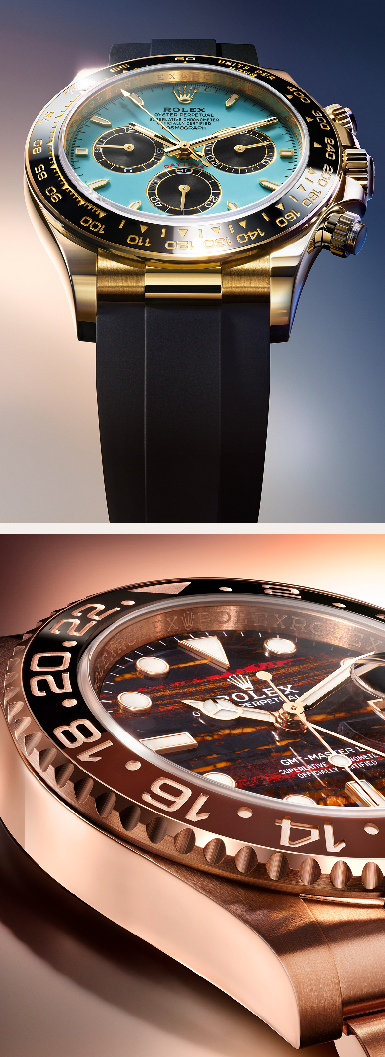 Rolex exclusive dials 2025 – Daytona, GMT‑Master II, Sky‑Dweller at Underwood Jewelers