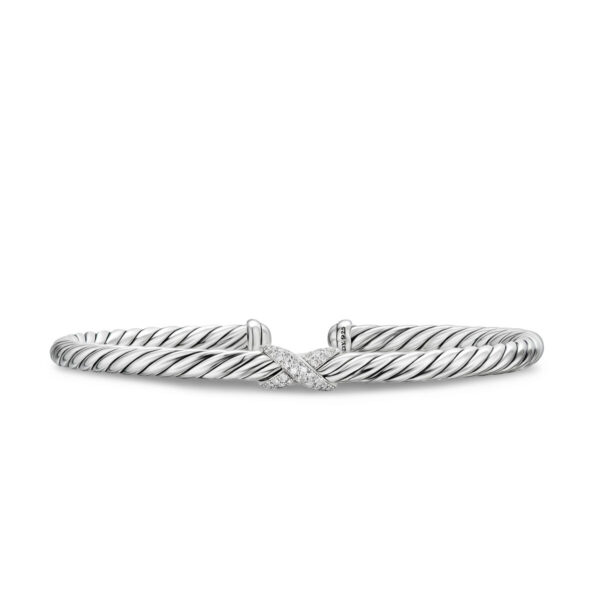 Cable Flex X Station Bracelet with Diamonds