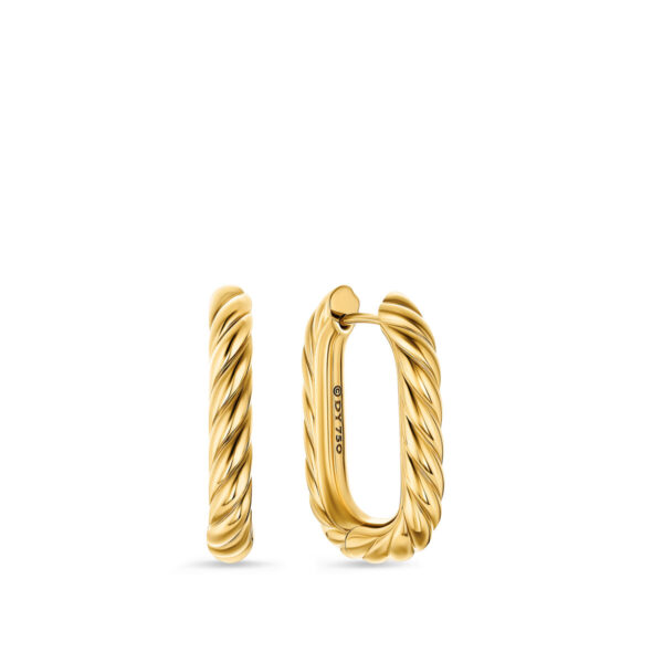 DY Madison® Cable Hoop Earrings