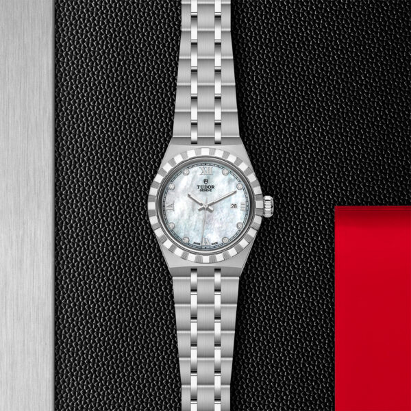 TUDOR Royal, 28mm Steel Case, Diamond-set Dial