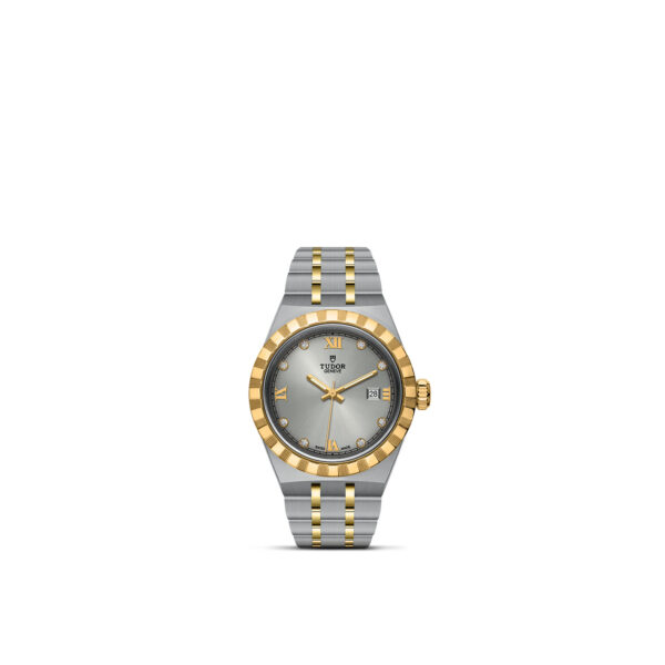 TUDOR Royal, 28mm Steel Case, Diamond-set Dial