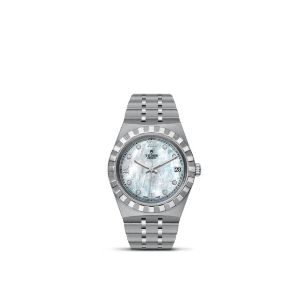 TUDOR Royal, 34mm Steel Case, Diamond-set Dial
