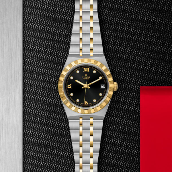 TUDOR Royal, 34mm Steel Case, Diamond-set Dial