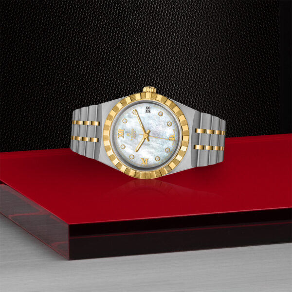 TUDOR Royal, 34mm Steel Case, Diamond-set Dial