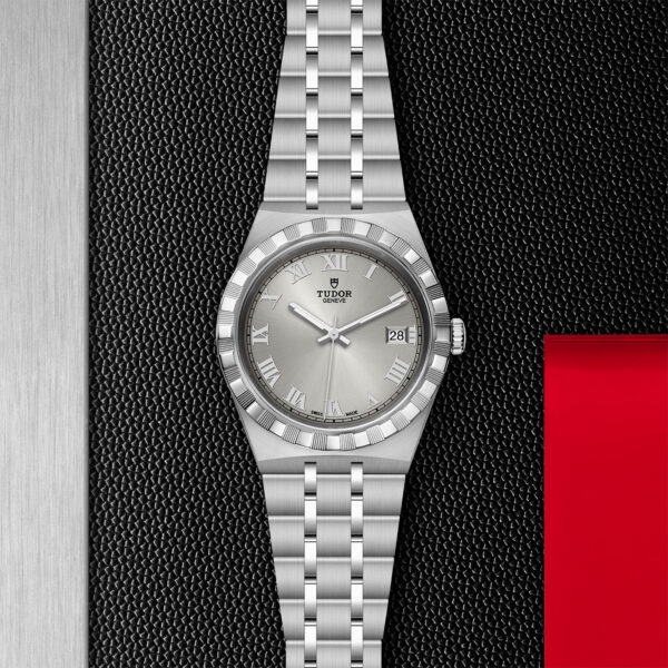 TUDOR Royal, 38mm Steel Case, Silver Dial