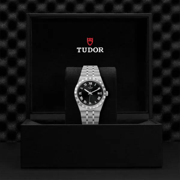 TUDOR Royal, 38mm Steel Case, Black Dial