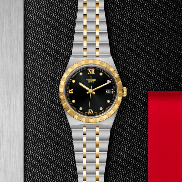 TUDOR Royal, 38mm Steel Case, Diamond-set Dial