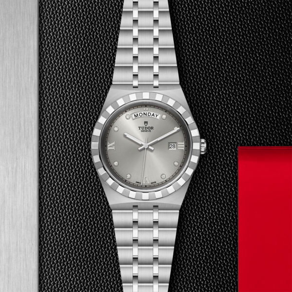 TUDOR Royal, 41mm Steel Case, Diamond-set Dial