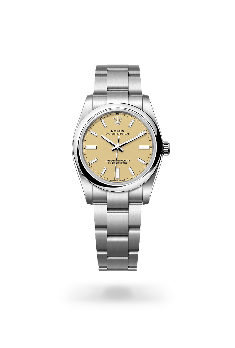 rolex Oyster Perpetual in Oystersteel, M124200-0007 - underwood jewelers