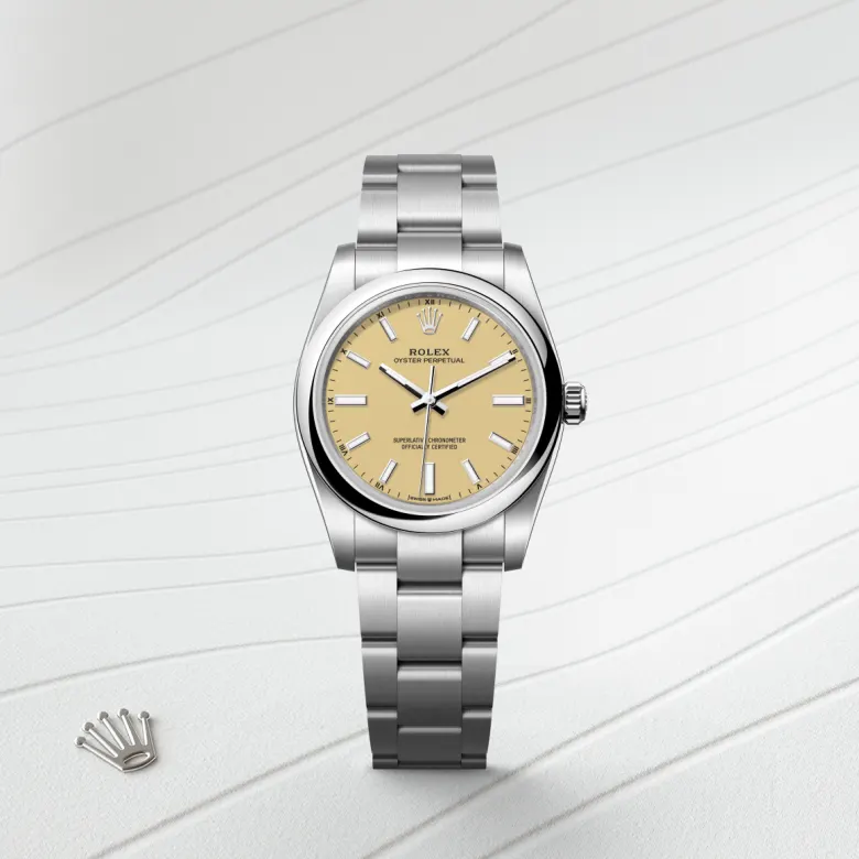 rolex Oyster Perpetual in Oystersteel, M124200-0007 - Underwood jewelers