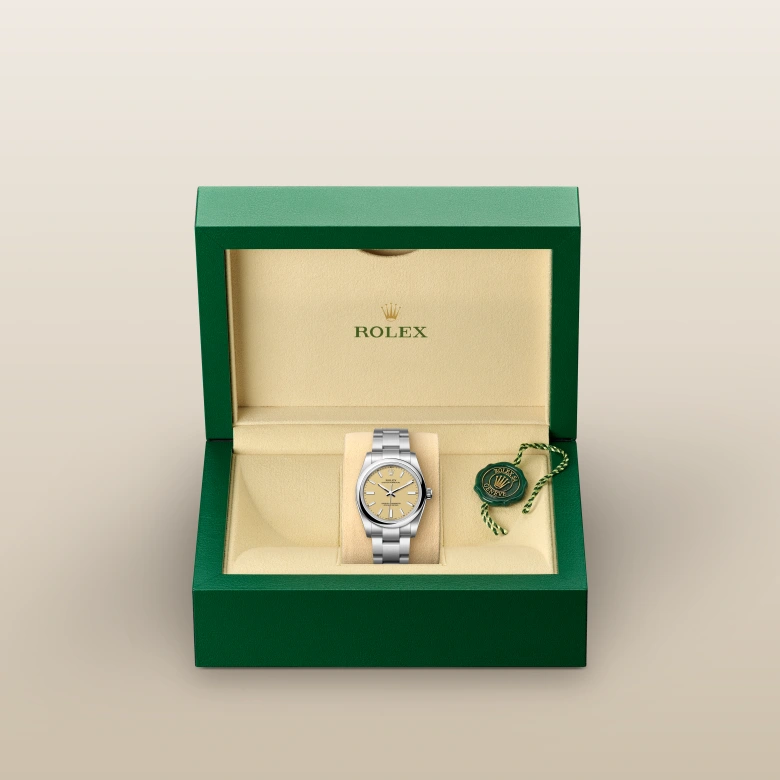 rolex Oyster Perpetual in Oystersteel, M124200-0007 - Underwood jewelers
