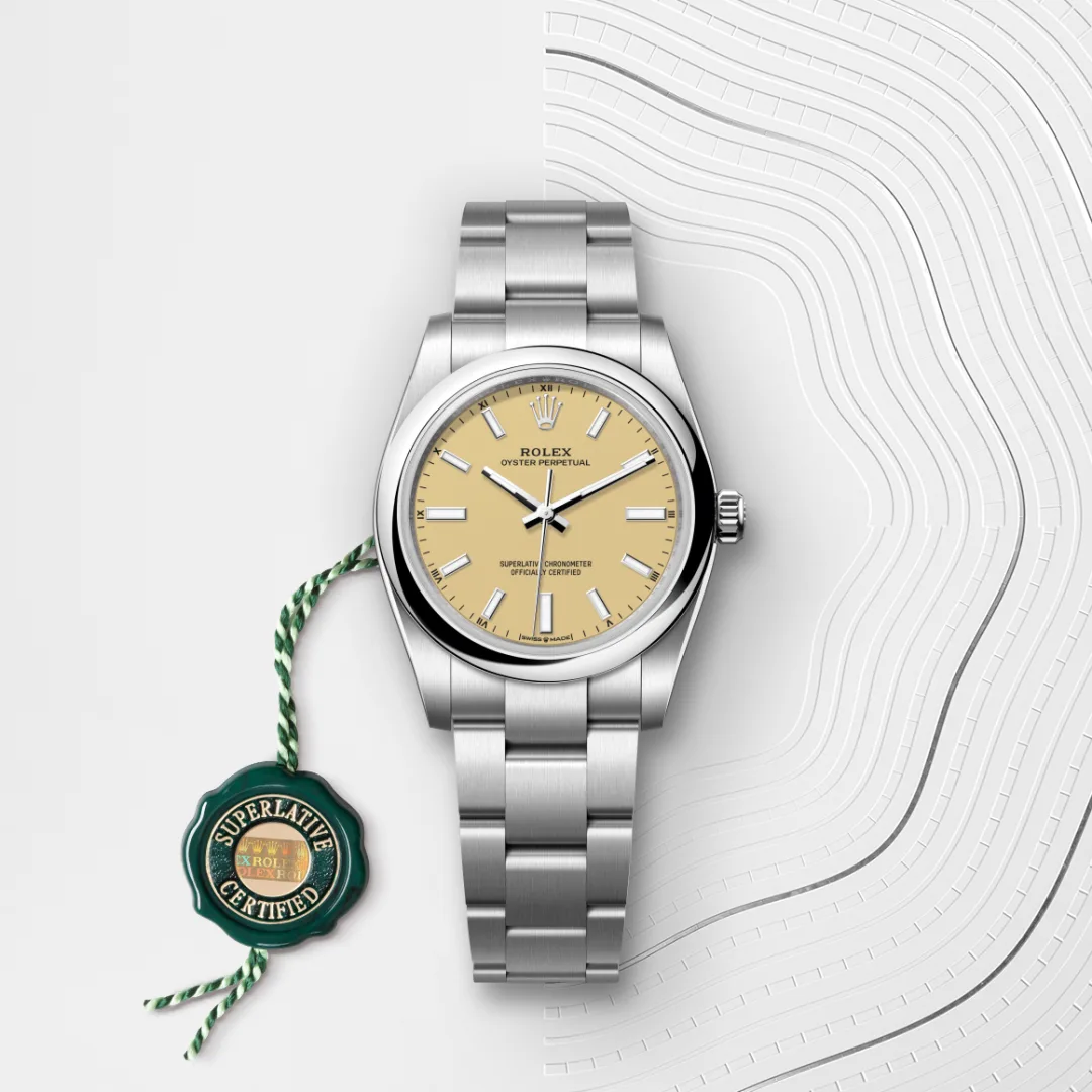 rolex Oyster Perpetual in Oystersteel, M124200-0007 - Underwood jewelers