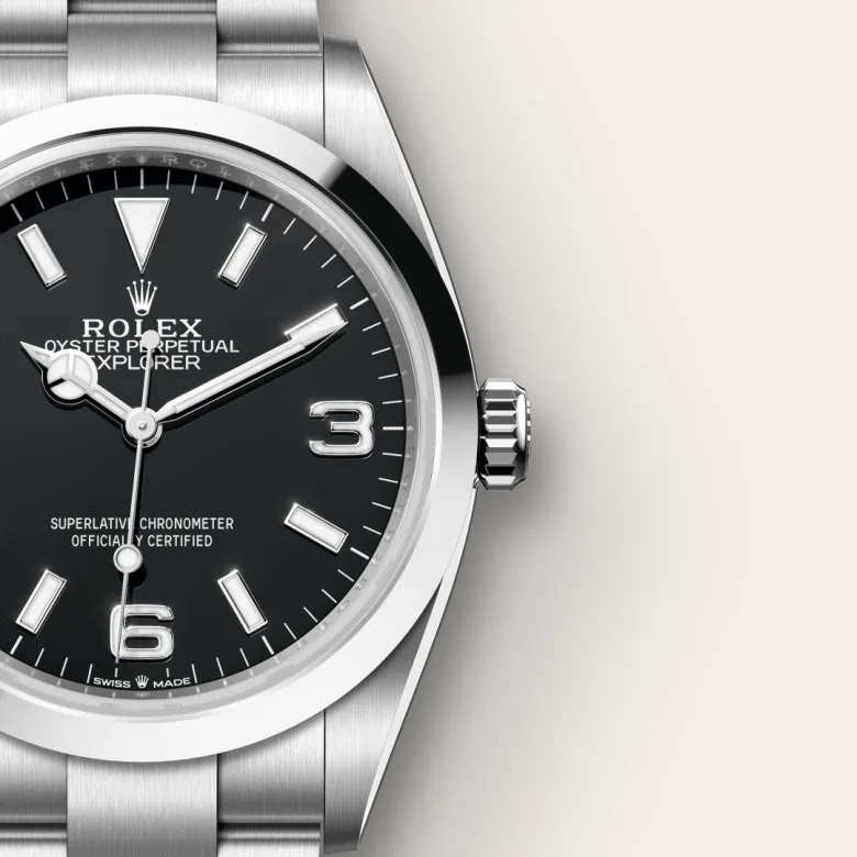 rolex Explorer in Oystersteel, M124270-0001 - Underwood jewelers