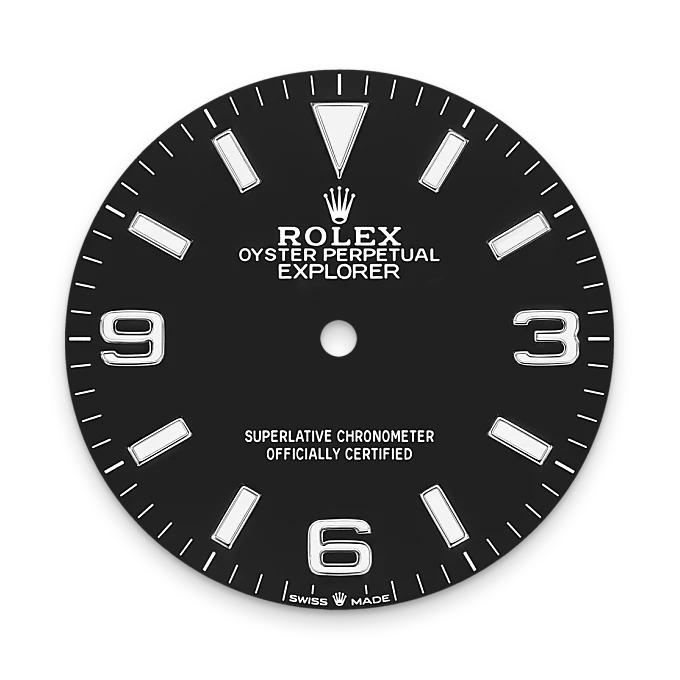 rolex Explorer in Oystersteel, M124270-0001 - underwood jewelers