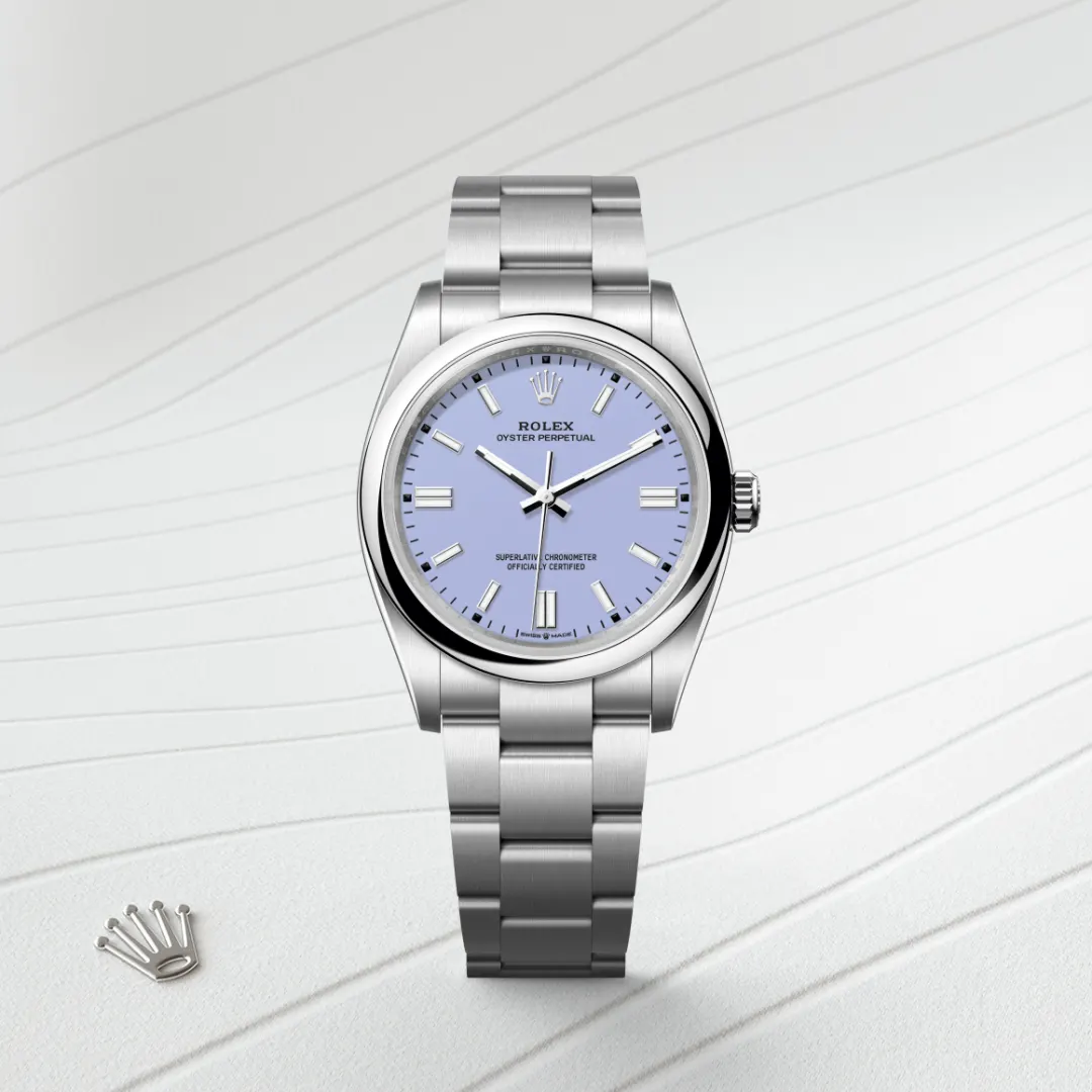 rolex Oyster Perpetual in Oystersteel, M126000-0013 - Underwood jewelers