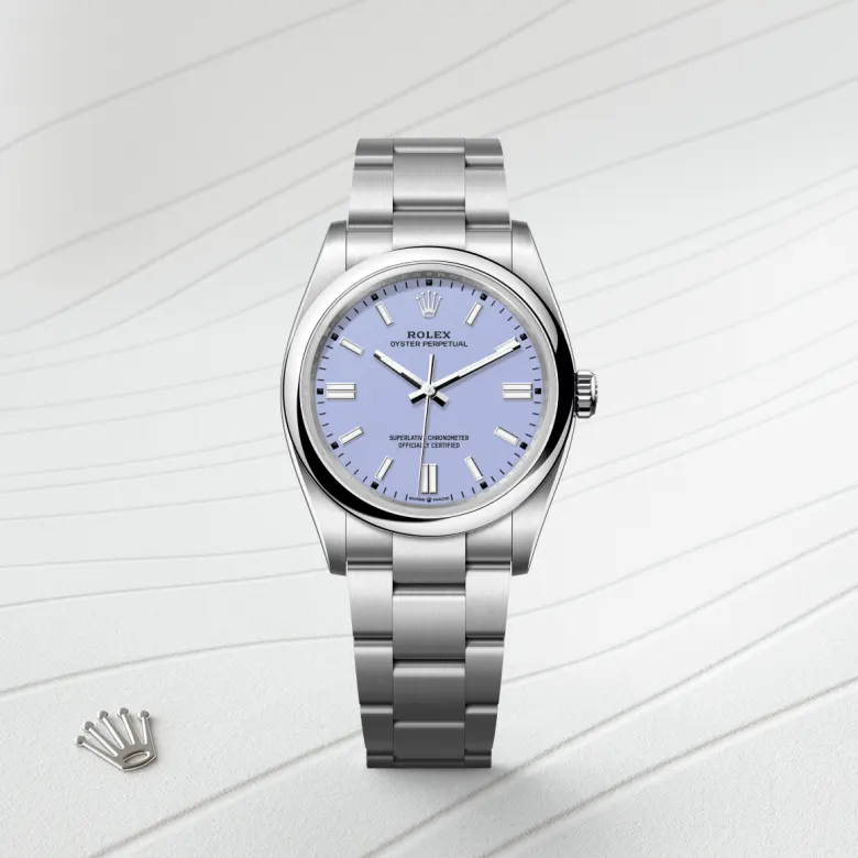 rolex Oyster Perpetual in Oystersteel, M126000-0013 - Underwood jewelers