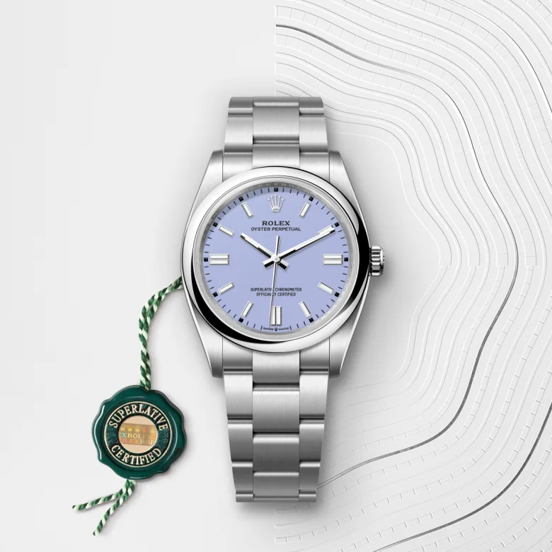 rolex Oyster Perpetual in Oystersteel, M126000-0013 - Underwood jewelers