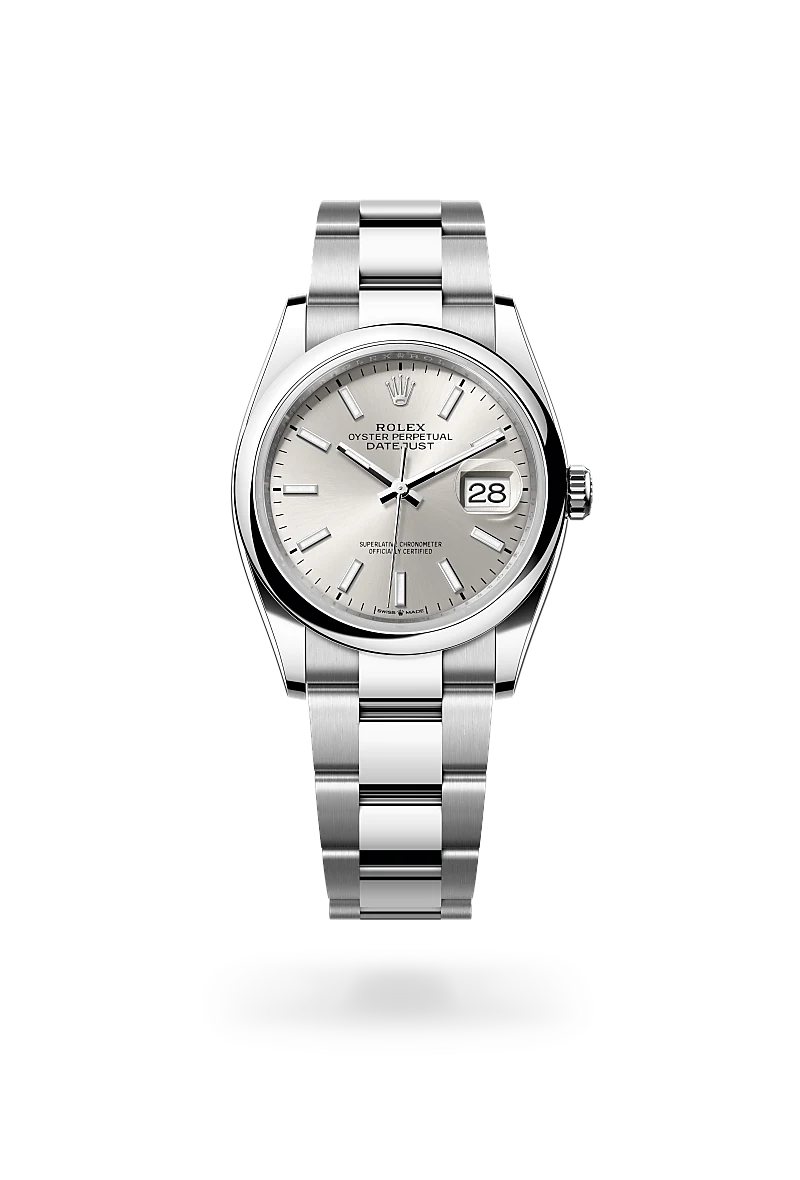 ROLEX OYSTER ステンレススチール 時計 Rolex Datejust 36 Oystersteel, M126200-0002