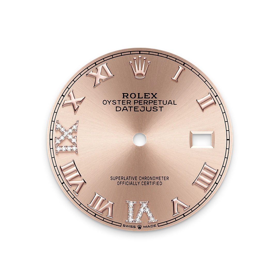 rolex Datejust in Everose Rolesor - combination of Oystersteel and Everose gold, M126281RBR-0016 - Underwood jewelers