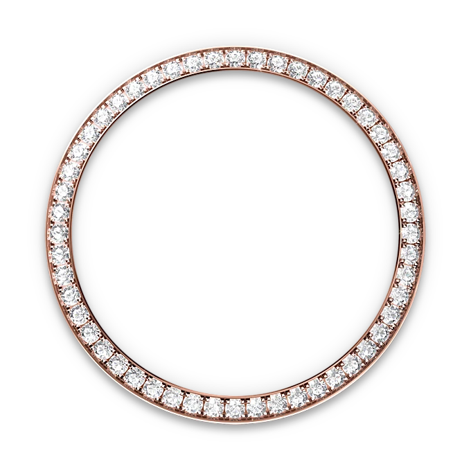 rolex Datejust in Everose Rolesor - combination of Oystersteel and Everose gold, M126281RBR-0016 - Underwood jewelers