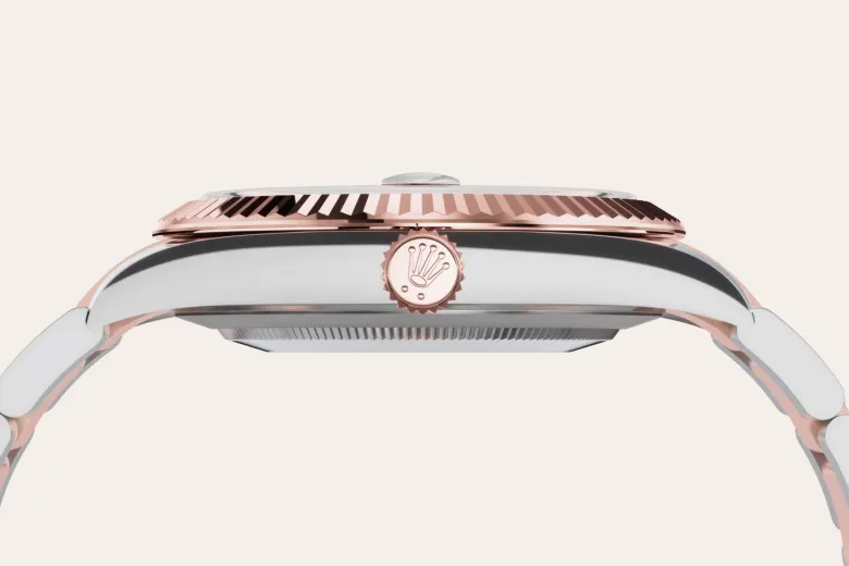 rolex Datejust in Everose Rolesor - combination of Oystersteel and Everose gold, M126331-0007 - Underwood jewelers