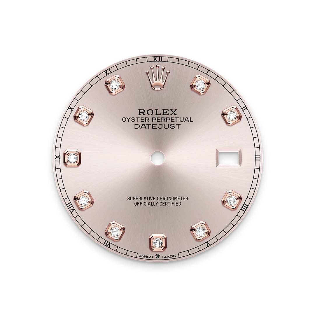 rolex Datejust in Everose Rolesor - combination of Oystersteel and Everose gold, M126331-0007 - Underwood jewelers