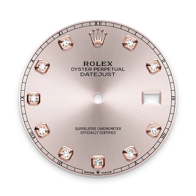 rolex Datejust in Everose Rolesor - combination of Oystersteel and Everose gold, M126331-0007 - Underwood jewelers
