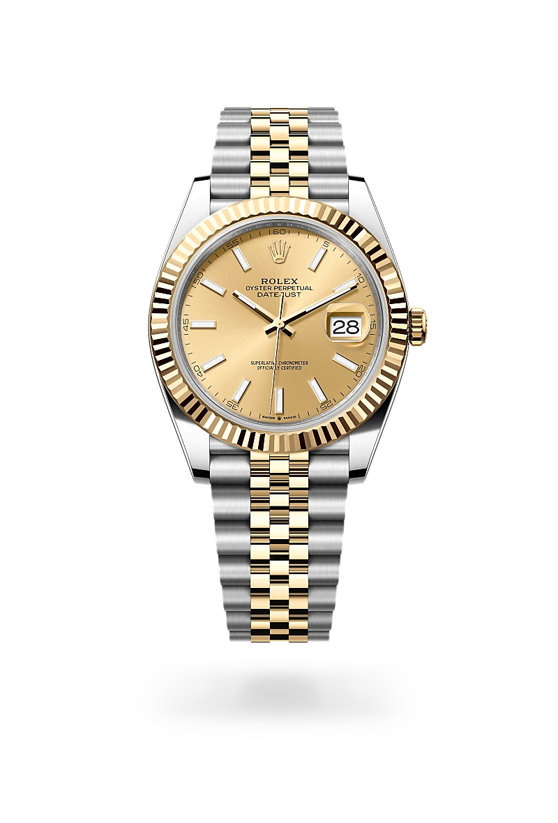 rolex Datejust in Yellow Rolesor - combination of Oystersteel and yellow gold, M126333-0010 - Underwood jewelers